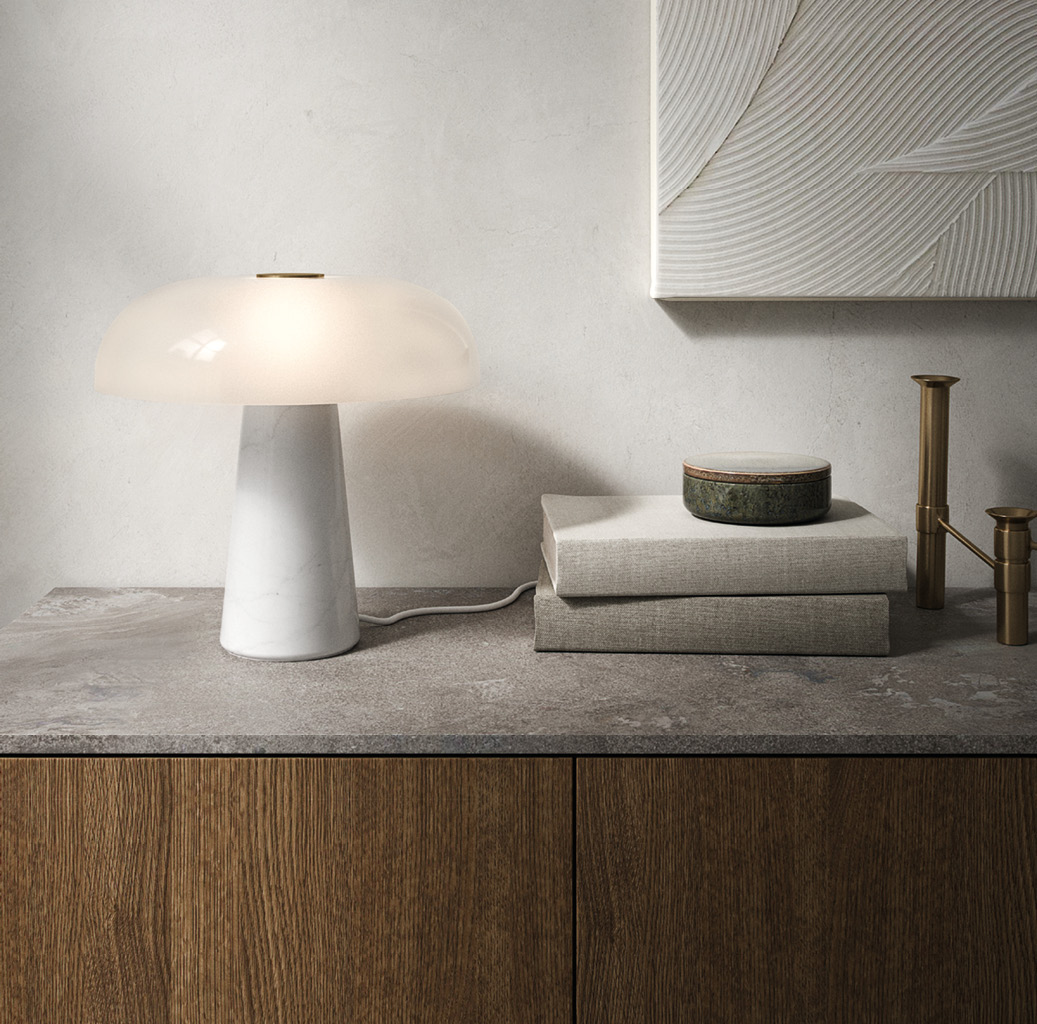 nordlux glossy table lamp